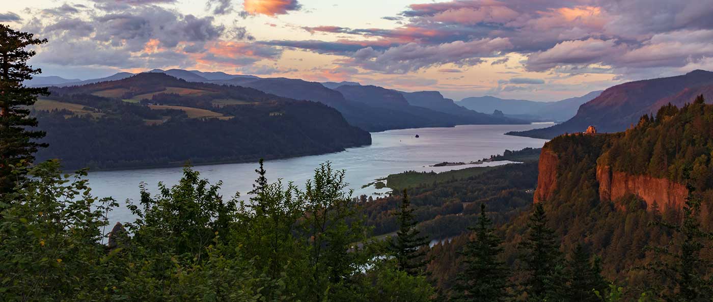 Vista House at The Gorge in Oregon